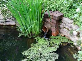 Drenos de água do enredo: um dreno, drenagem livnevki