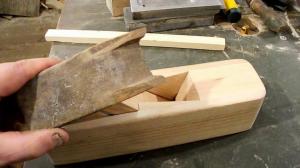 Como já feito um plano de madeira. A primeira experiência. parte 2