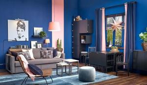 Por que não é necessário recorrer à decoração de paredes, móveis de compra ou acessórios para adicionar estilo e cores brilhantes no interior