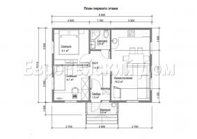 Casa finlandesa 6x8 irá criar uma imagem única da vida no campo