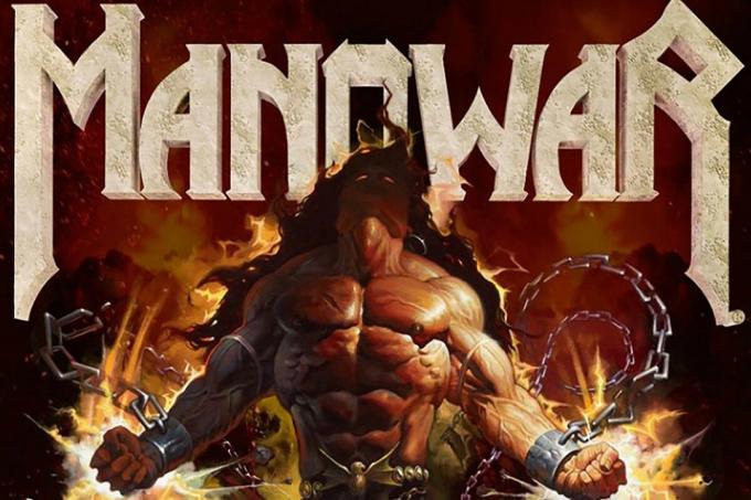 símbolo do grupo Manowar - um guerreiro sem rosto