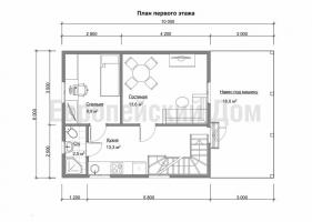 Interessante + garagem casa 6x7 para 18m2 carro