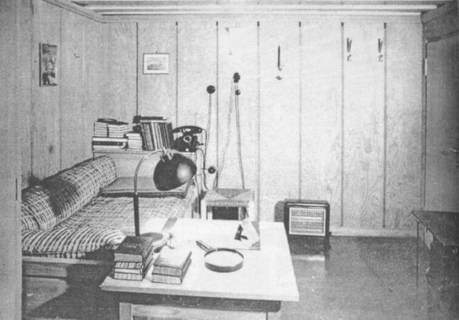 quarto de Hitler na residência "Felsennest"