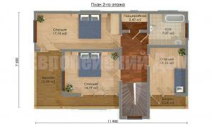 Casa moderna com 4 quartos: você pode obter conforto e muita luz