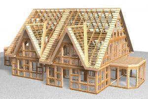 Características e benefícios de casas de madeira Turnkey