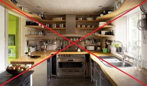5 maioria dos erros comuns ao fornecer uma pequena cozinha.